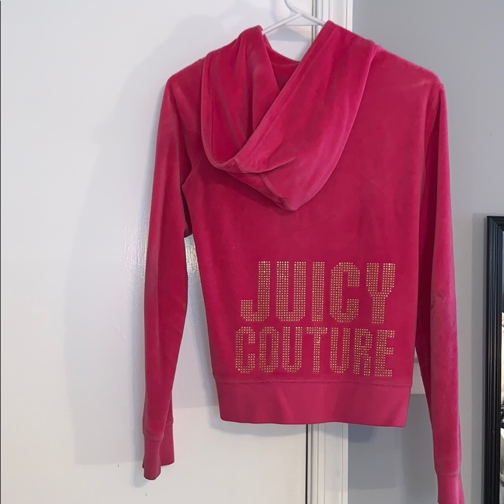 Juicy couture zip up size medium